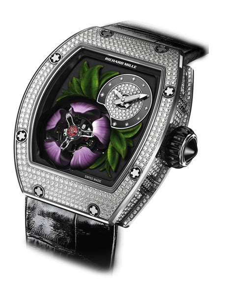 richard mille 19-02|Richard Mille RM 19 02 Tourbillon Fleur .